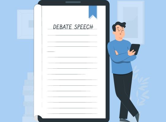 speech debate writing