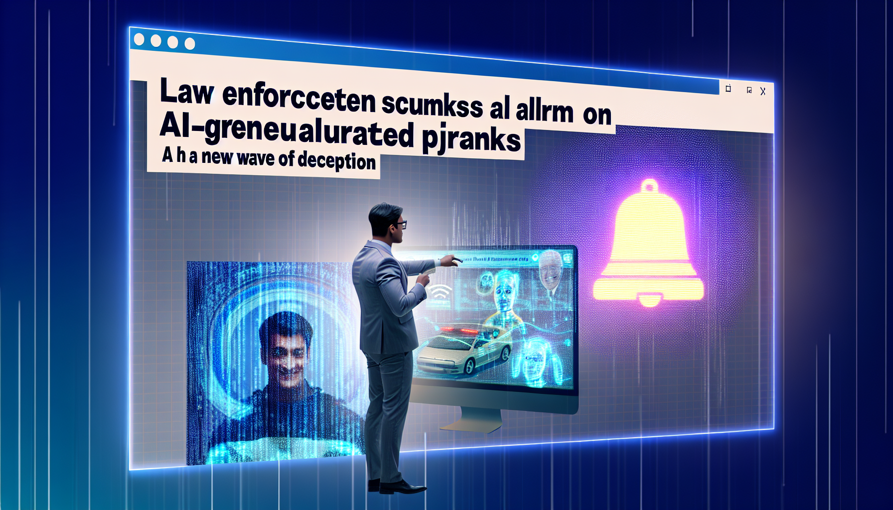 Law Enforcement Sounds Alarm on AI-Generated Pranks: A New Wave of ...