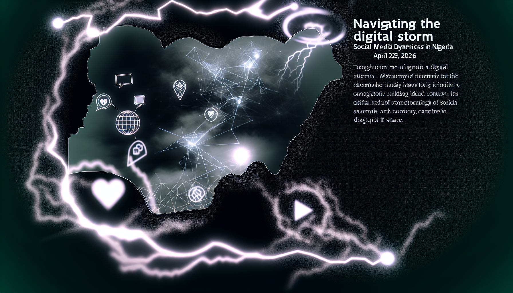 Navigating the Digital Storm: Social Media Dynamics in Nigeria, April 2026