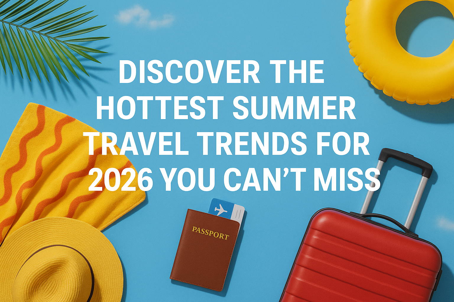 Discover the Hottest Summer Travel Trends for 2026 You Can’t Miss