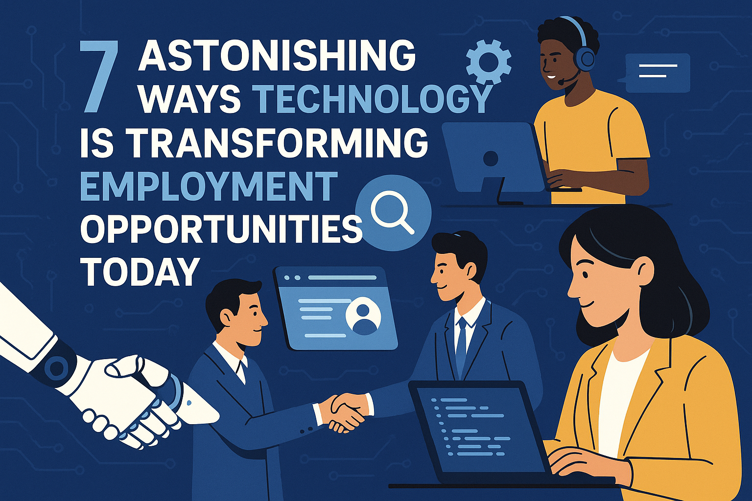 7 Astonishing Ways Technology is Transforming Employment Opportunities ...