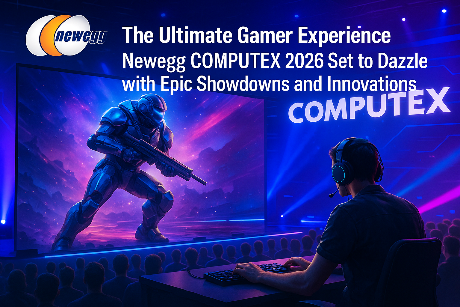 The Ultimate Gamer Experience: Newegg COMPUTEX 2026 Set to Dazzle with Epic Showdowns and Innovations