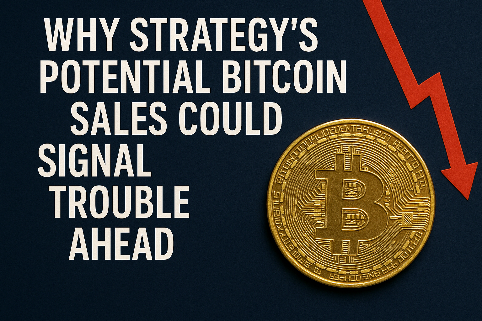 Why Strategy's Potential Bitcoin Sales Could Signal Trouble Ahead - The ...