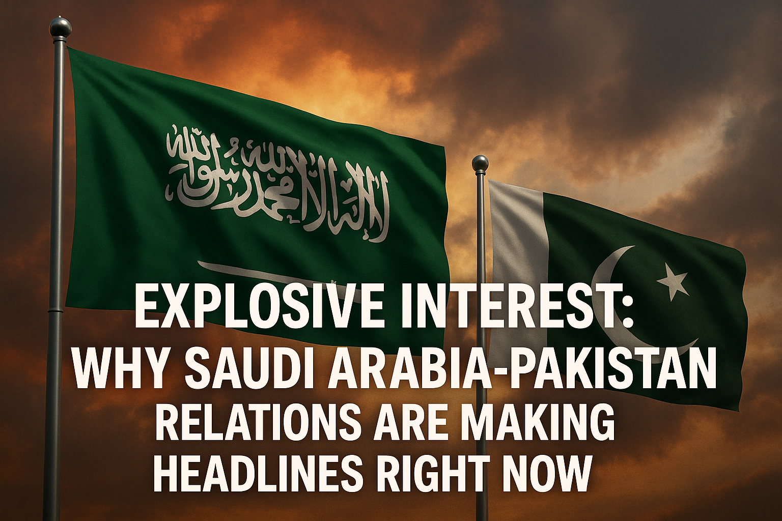 Explosive Interest: Why Saudi Arabia Pakistan Relations Are Making Headlines Right Now