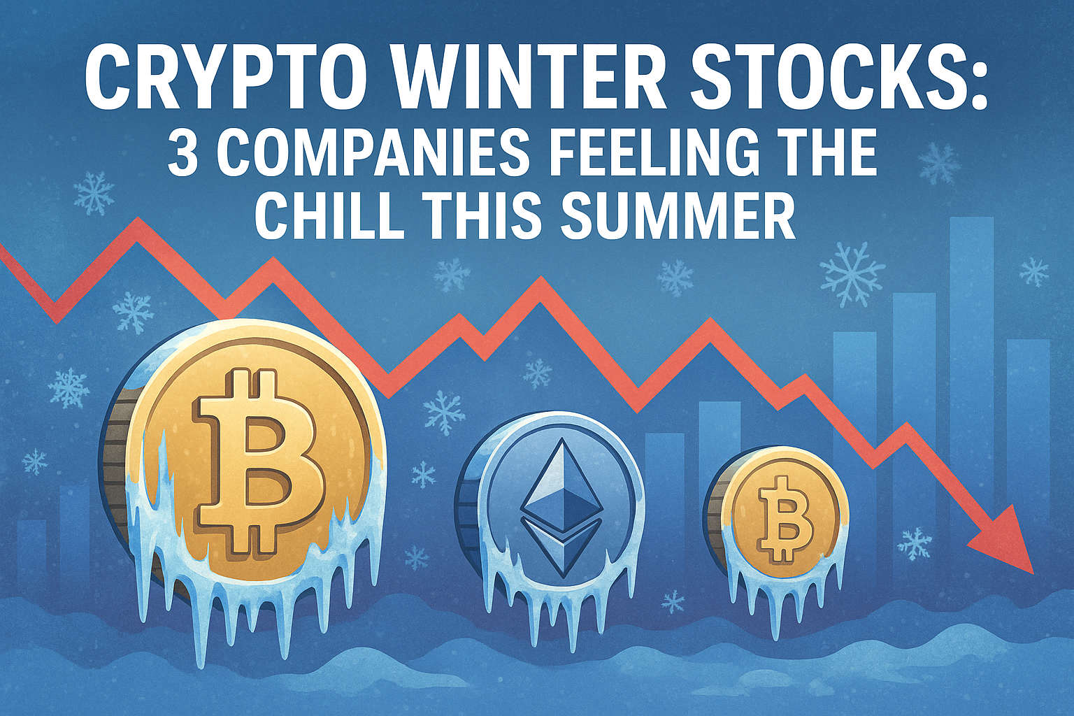 Crypto Winter Stocks: 3 Companies Feeling the Chill This Summer