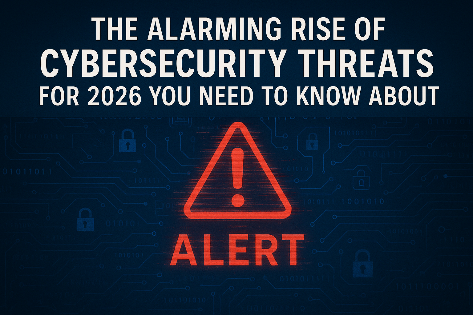 The Alarming Rise of Cybersecurity Threats for 2026 You Need to Know About