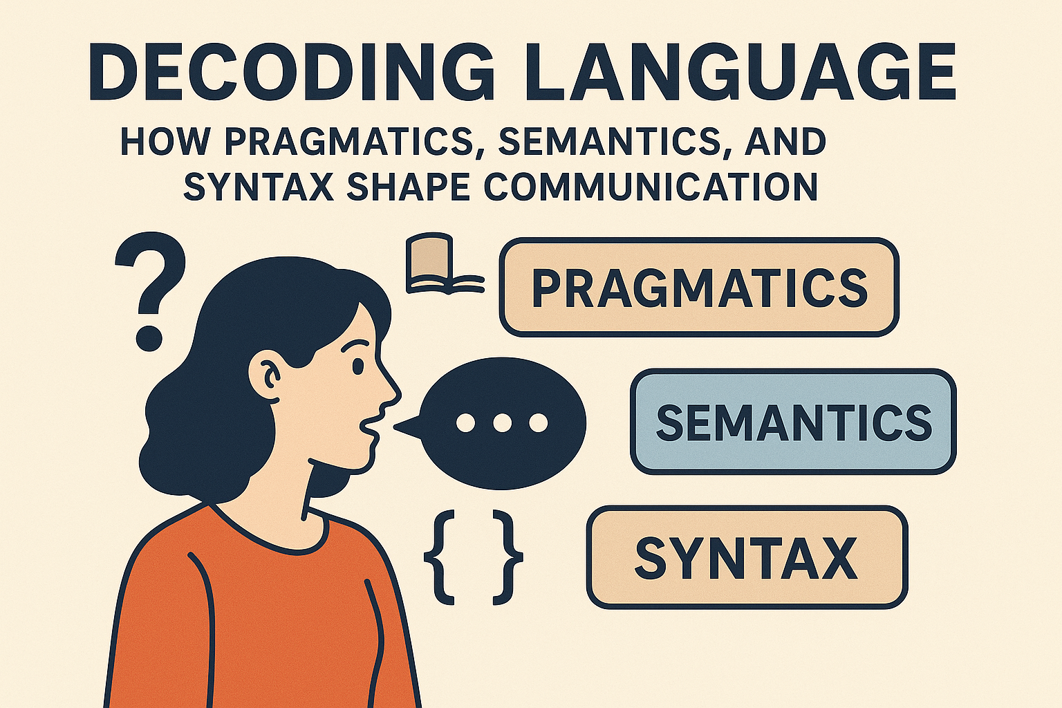 Syntax Communications Image Example Decoding Language: How Pragmatics, Semantics, and Syntax Shape ...