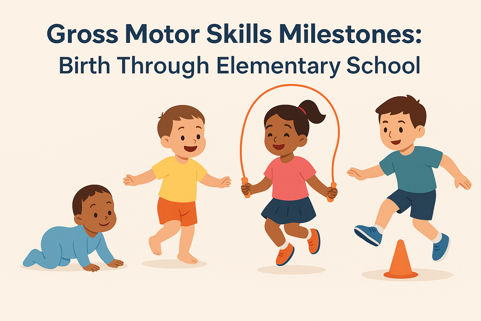 Motoric Development Gross Motor Skills Milestones: Birth Through Elementary School - The ...