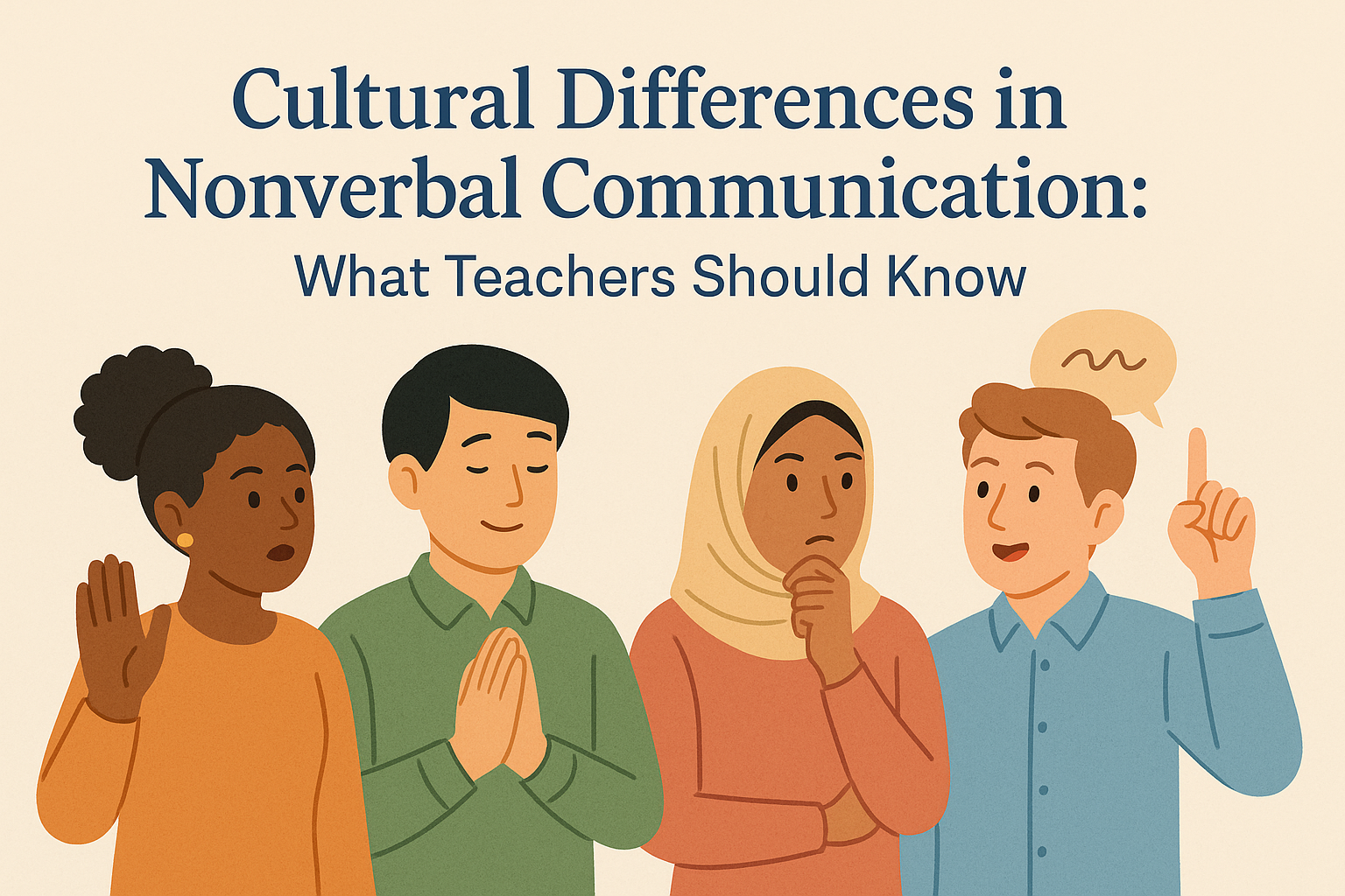 “Cultural Differences in Nonverbal Communication: What Teachers Should Know”