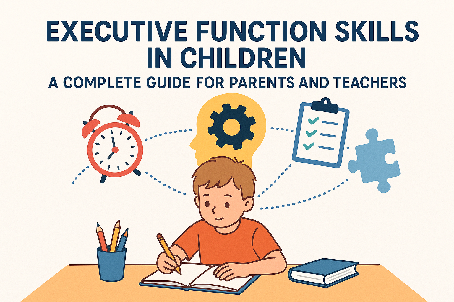 “Executive Function Skills in Children: A Complete Guide for Parents and Teachers”
