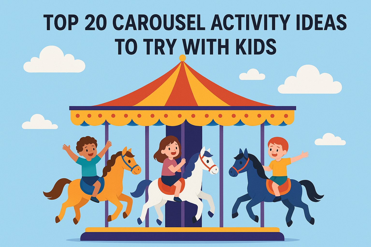 Carousel Activity Visual Top 20 Carousel Activity Ideas To Try With Kids - The Edvocate
