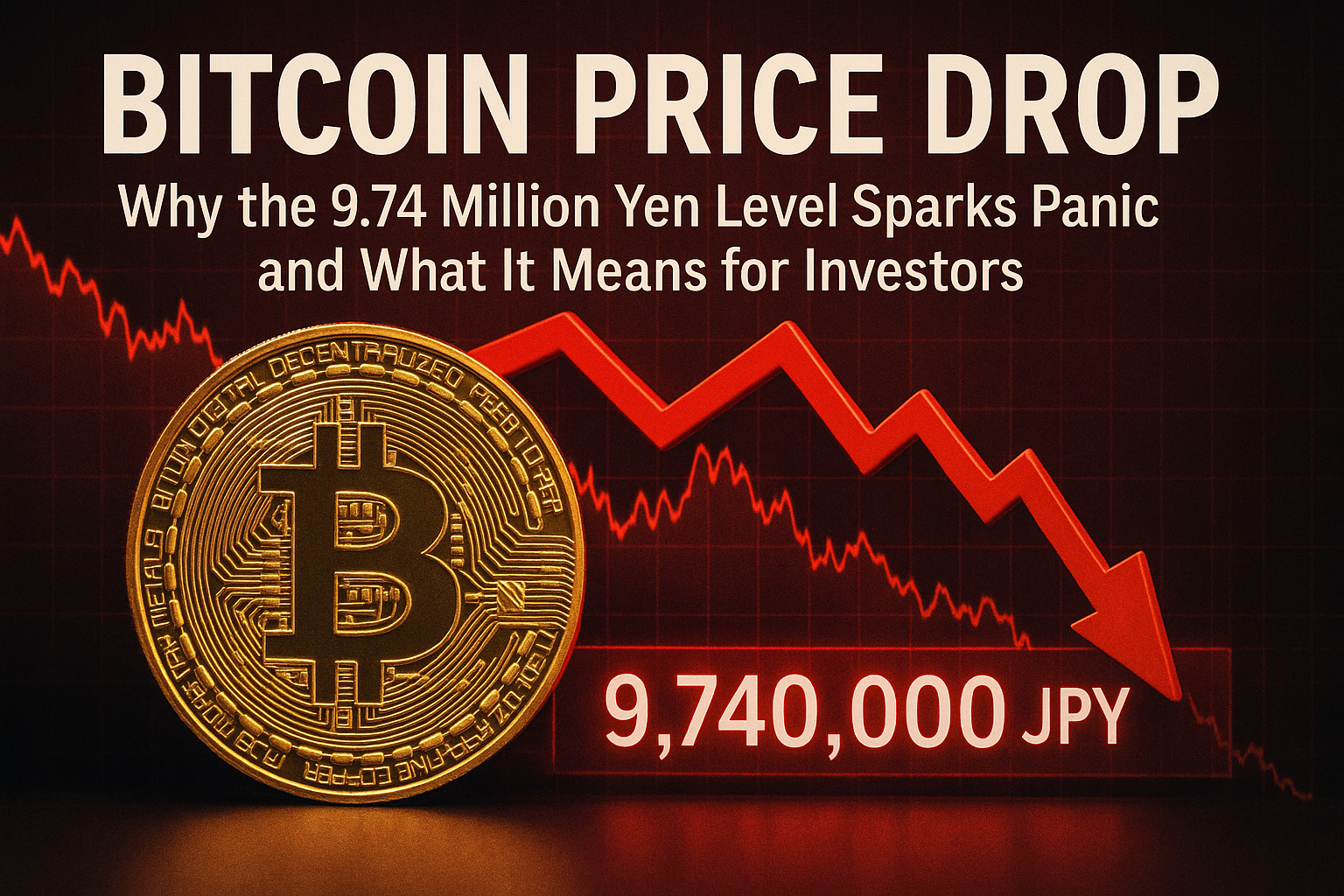 Bitcoin Price Drop: Why the 9. 74 Million Yen Level Sparks Panic and What It Means for Investors