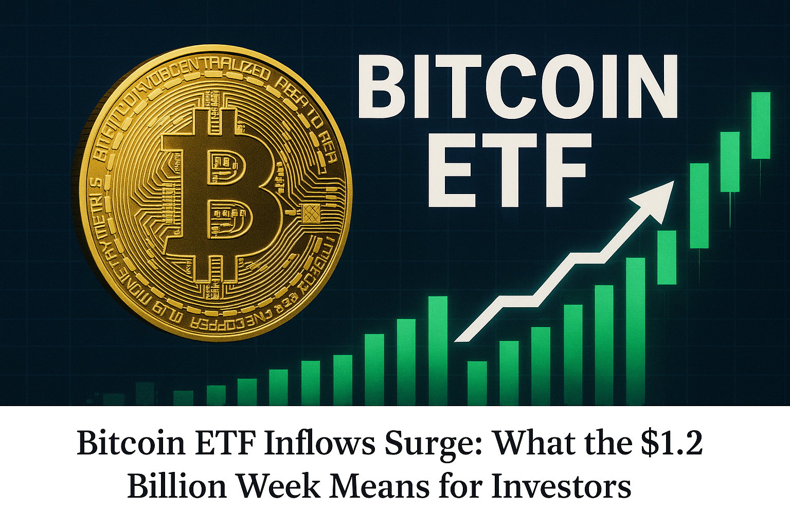 Bitcoin ETF Inflows Surge: What the $1. 2 Billion Week Means for Investors
