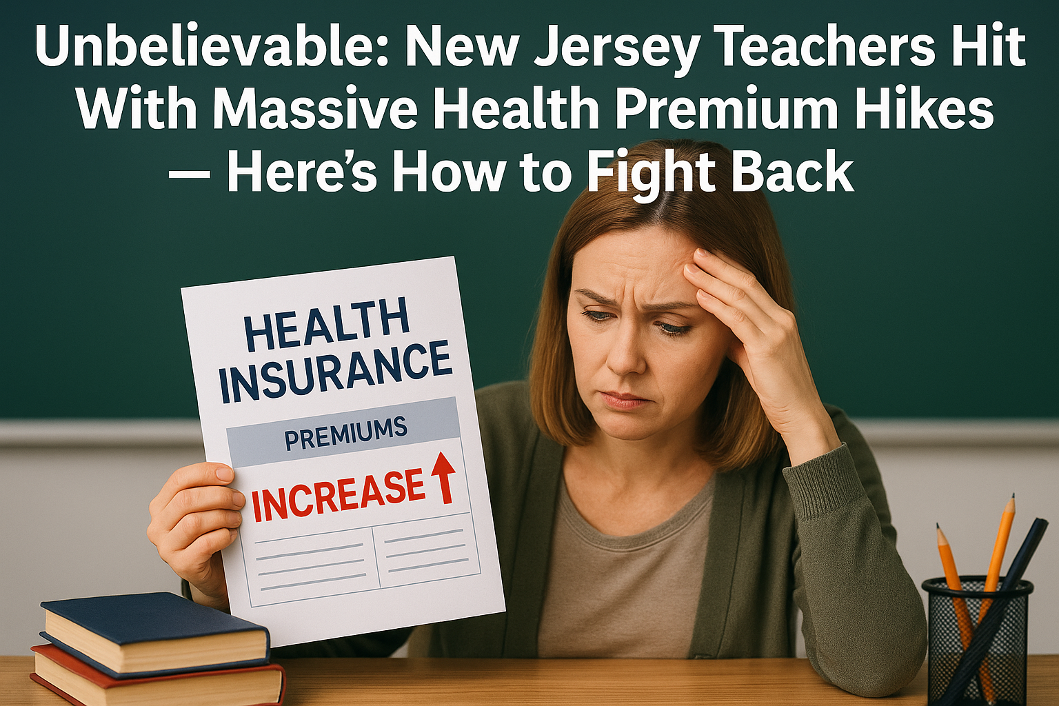Unbelievable: New Jersey Teachers Hit With Massive Health Premium Hikes — Here’s How to Fight Back